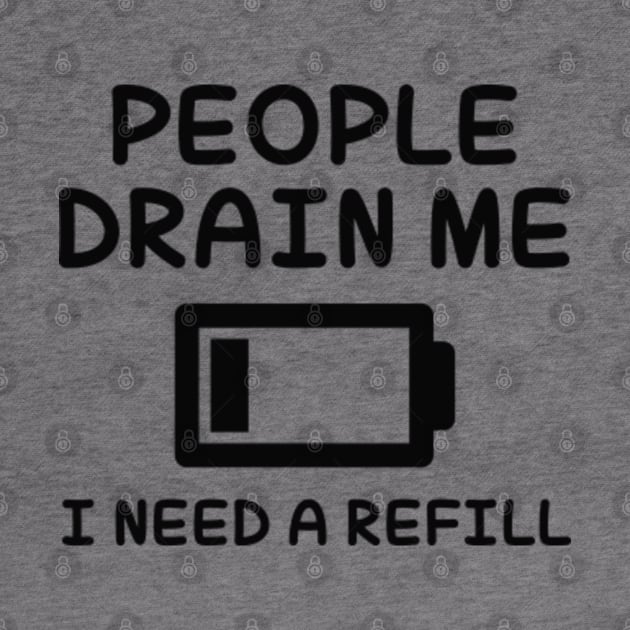 People Drain Me by VectorPlanet